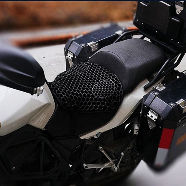 Pad Panal 3D™ - Almohadilla Ergonómica Para Moto