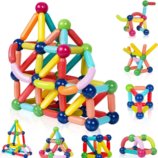 MagneticKids™ Juego de Bloques Magnéticos (36/46 Piezas)