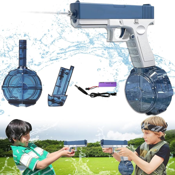 HydroGlock™ - Pistola de Agua Automática