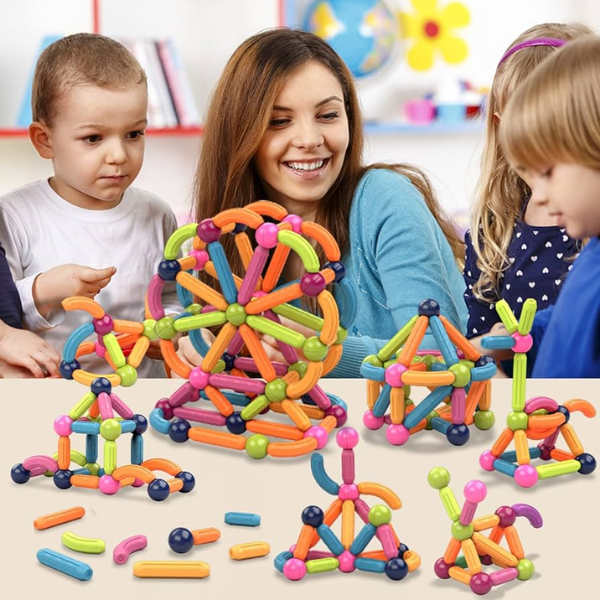 MagneticKids™ Juego de Bloques Magnéticos (36/46 Piezas)