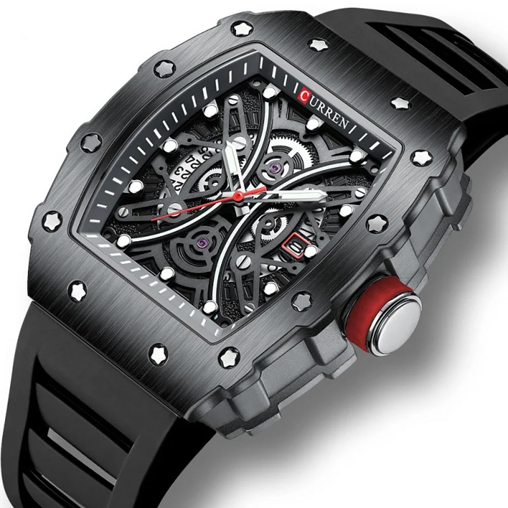 AdventureWatch™ Reloj de Cuarzo Deportivo Cuadrado