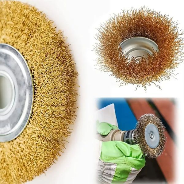 WireBrush™ Set Cepillos de Alambre Para Taladro (5 Pcs) (NO INCLUYE TALADRO)