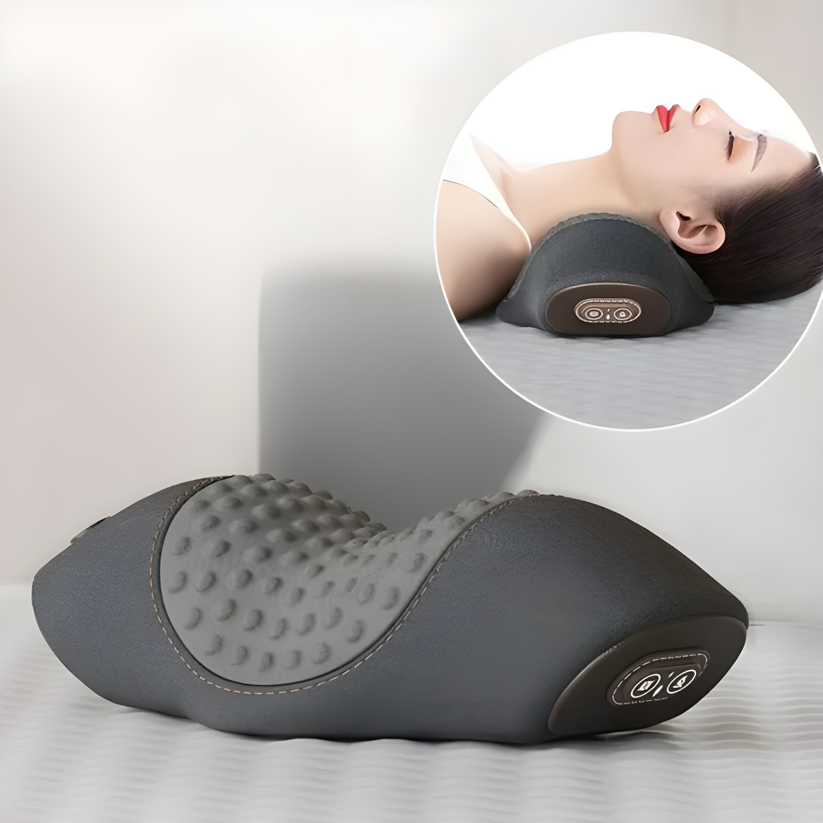 Massage Pillow 2.0™ Almohada Cervical (Confort, Masaje y Calor)