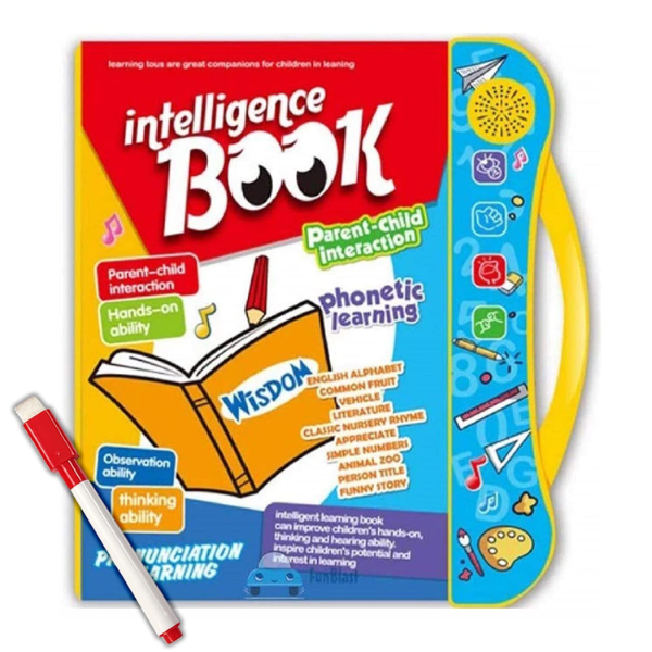 HappyBook™ Libro de Inglés Interactivo Para Niños