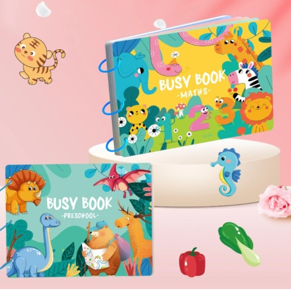 Busy Book™ Libro Interactivo Montessori Para Niños