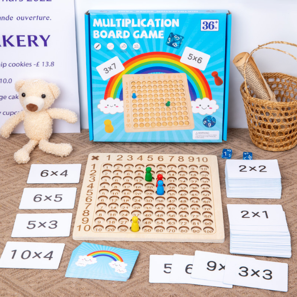 Juego Didáctico de Multiplicación: Aprendizaje/Diversión