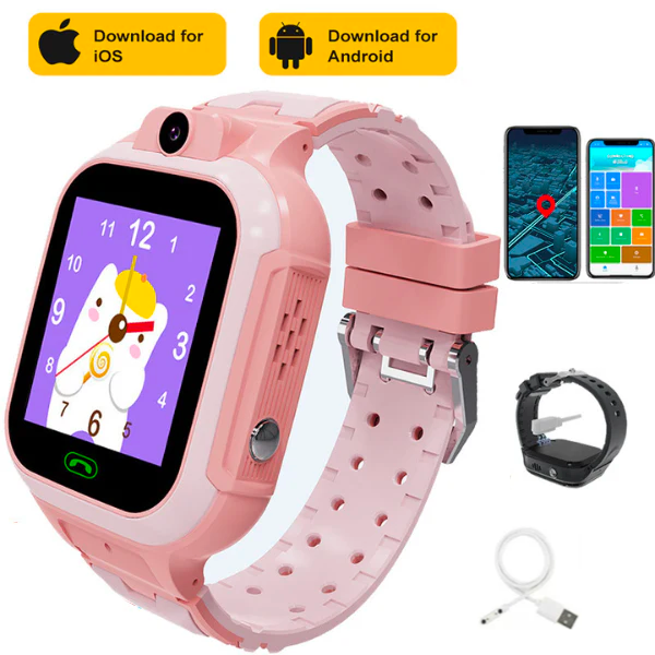 SafeKids™ Reloj Inteligente Para Niños Con GPS ⌚