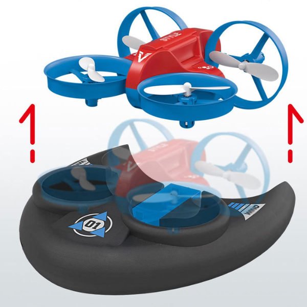 MultiAdventure™ Drone 3 en 1: Agua-Tierra-Aire