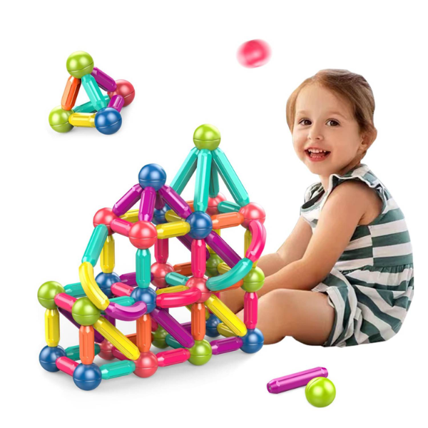 MagneticKids™ Juego de Bloques Magnéticos (36/46 Piezas)