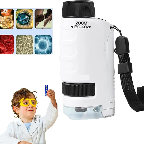 ExploreWorld™ Microscopio Portátil Para Niños 🔬