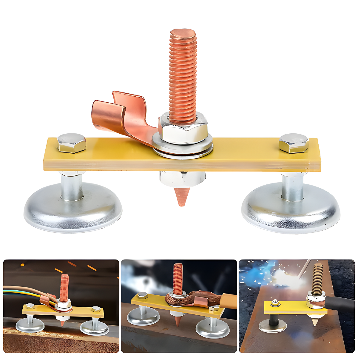 Magnetic Weld™ Soporte De Tierra Magnético Para Soldadura