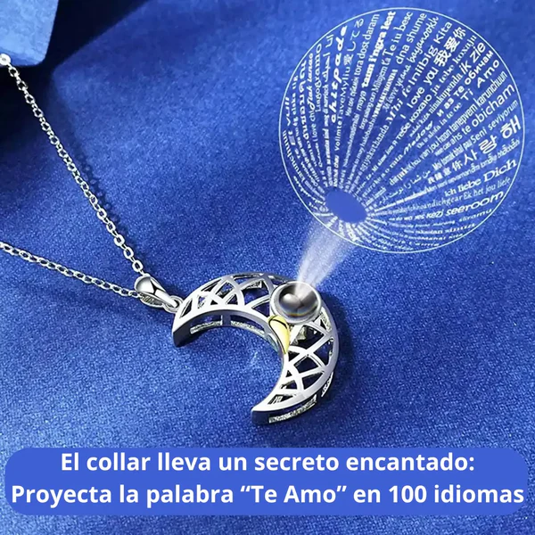 ECLIPSE DE AMOR - Dúo de Collares "Te Amo" en 100 Idiomas