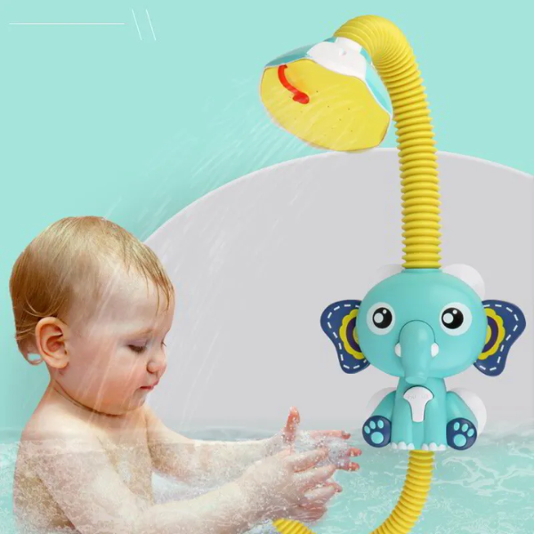 ElephanKids™ Divertida Ducha Eléctrica Para Bañera 🐘💦