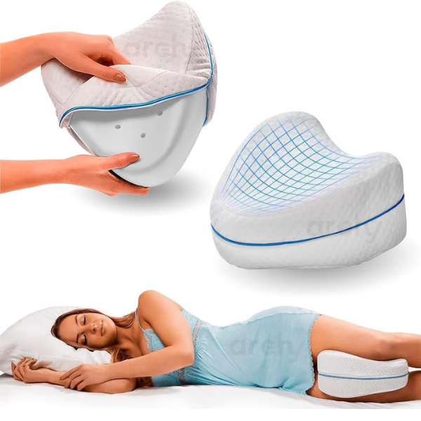 Súper Combo de (2) Almohadas Ortopédicas (Cuello/Entrepiernas)