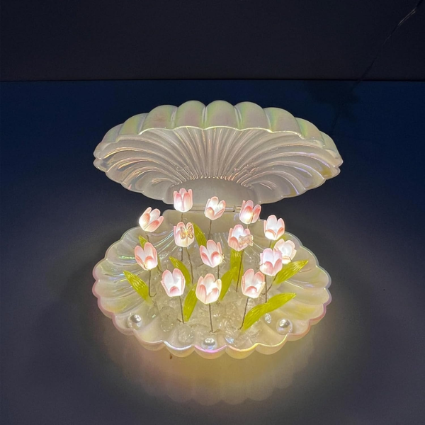 Jardín de Luz™ Paraíso de Tulipanes Con Luz Led