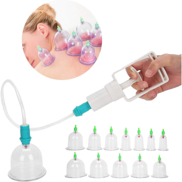 VacuTerapia™ Kit de Ventosas x 12 - Terapia en Casa