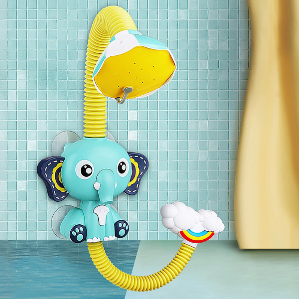 ElephanKids™ Divertida Ducha Eléctrica Para Bañera 🐘💦