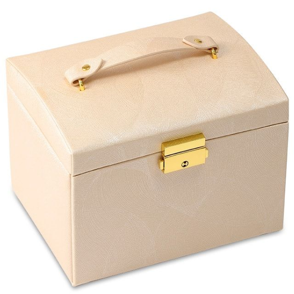 Luxury Box™ - Joyero de Lujo (3 Capas + Espejo)