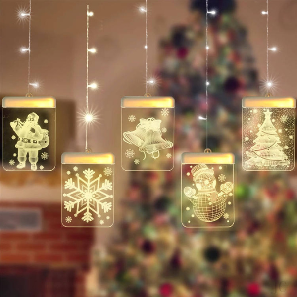 3D Christmas™- Luces LED Colgantes