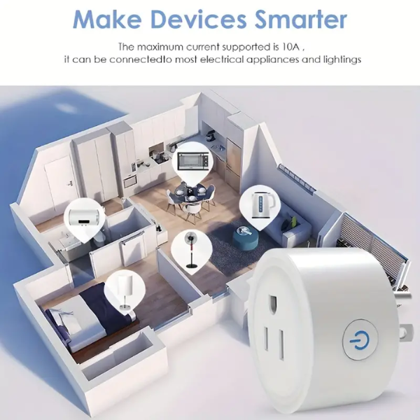 SmartPlug™ Enchufe Inteligente Wifi, Alexa, Google Assistant