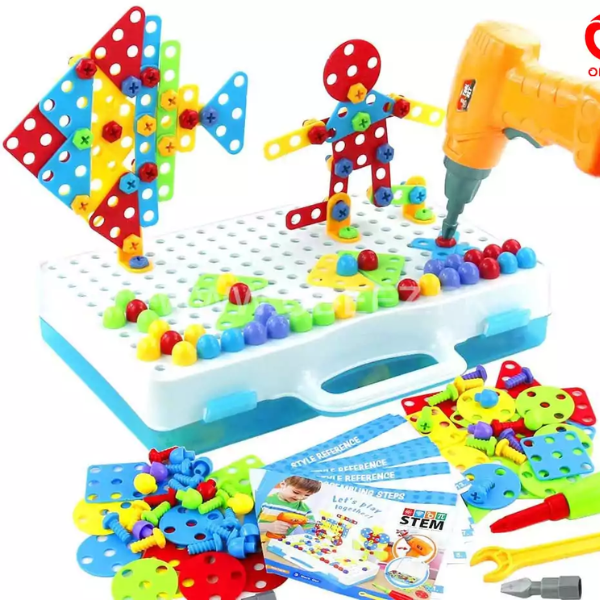 MosaicKids™ - Juego de Construcción Infantil (237 Pcs)