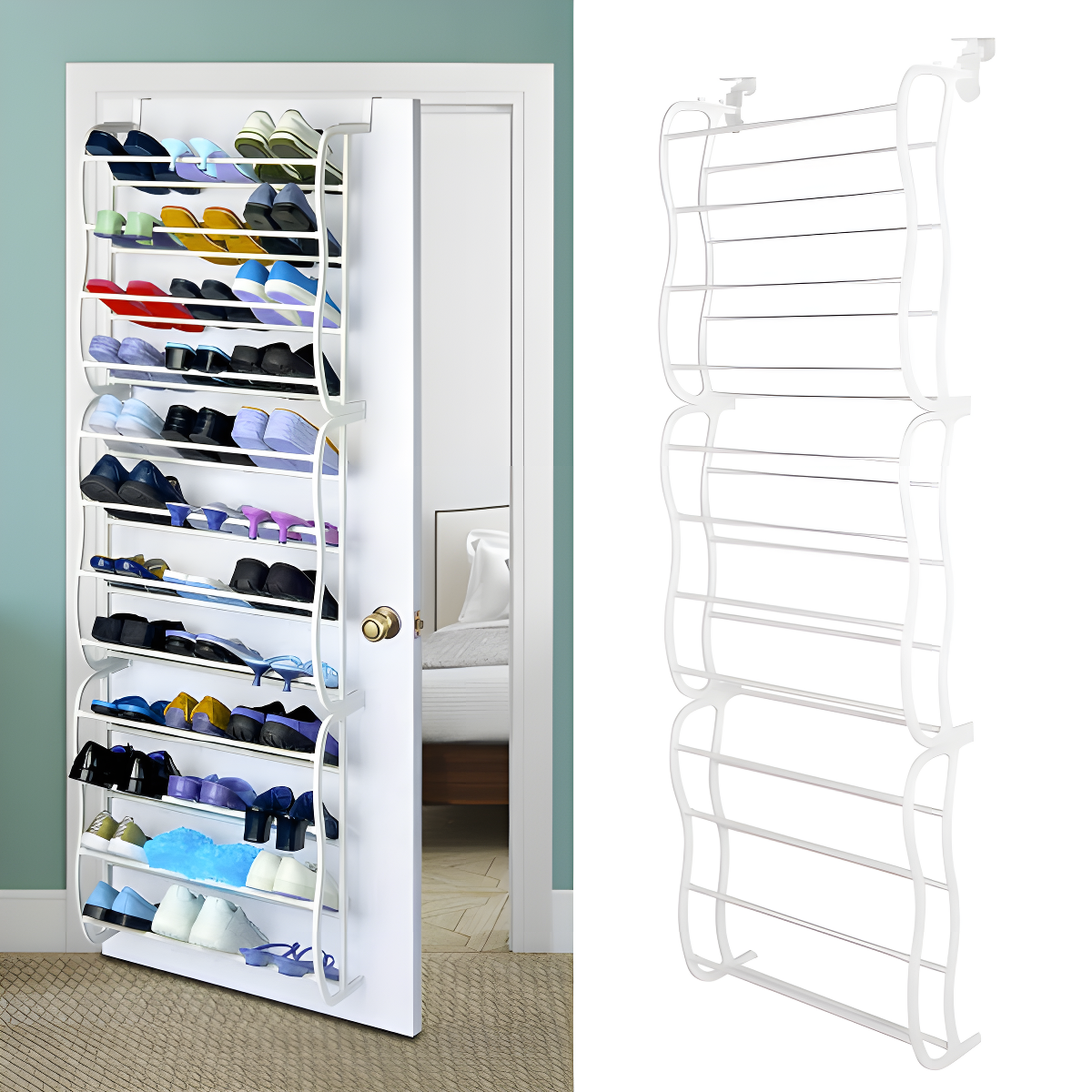 PlaceShoes™  Organizador de Zapatos Colgante (36 Pares)