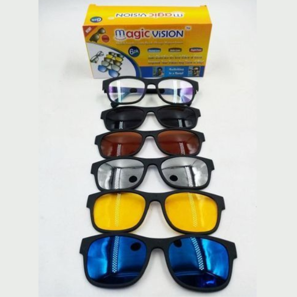 Magic Glasses™ 6 en 1 * Lentes Intercambiables