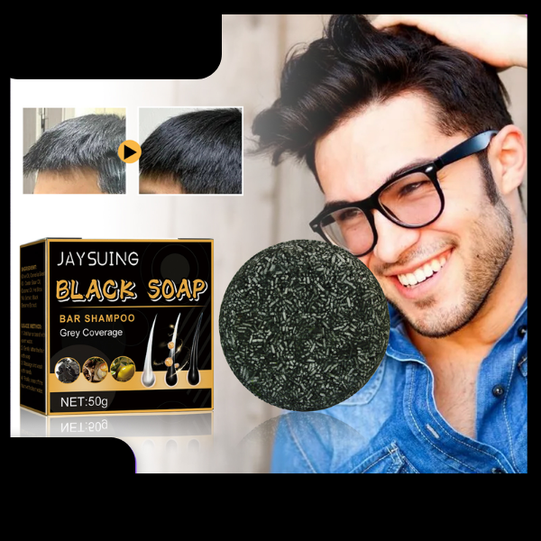 Black Soap™ - Jabón Cubre Canas