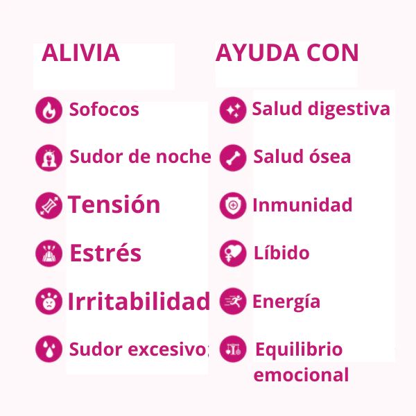 Meno-Chill™ Vitaminas Para Aliviar Síntomas de Menopausia