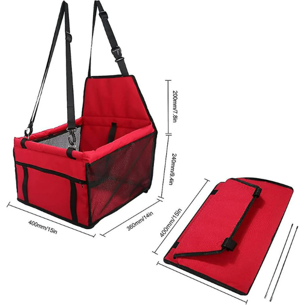 SafePets™ Silla de Seguridad Para Mascotas