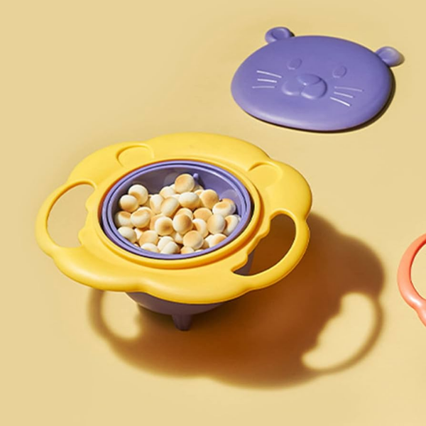 BabyBowl™ Plato Antiderrame Con Giro 360°