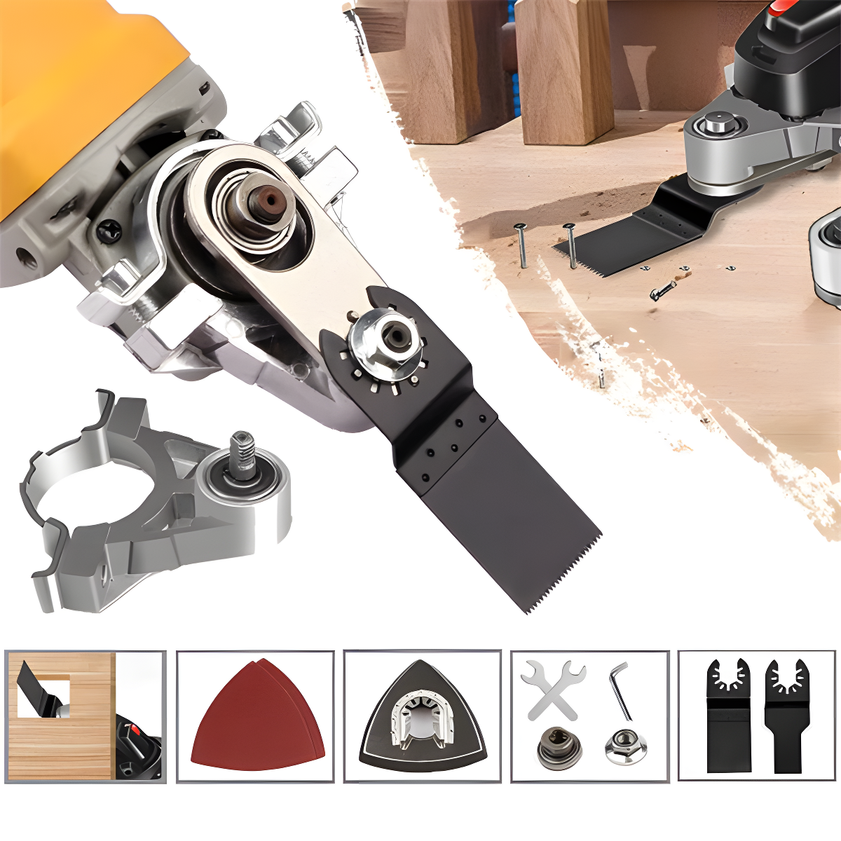 Angle Master™ Kit Adaptador De Corte/Lijado (No Incluye Pulidora)