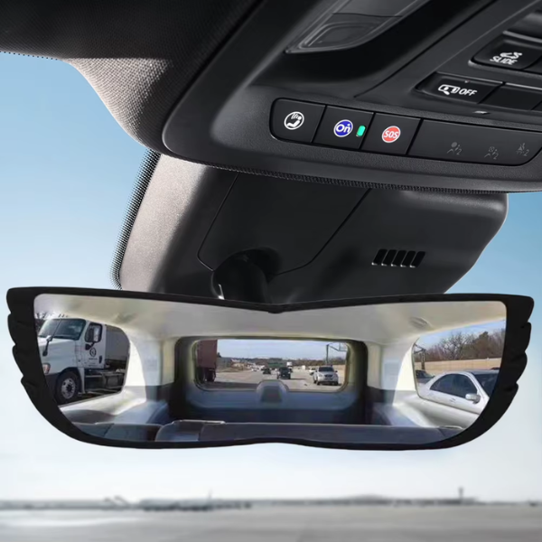 AngelView™ Retrovisor Panorámico de 160° | Reduce Puntos Ciegos 🚘