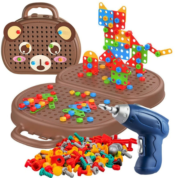 MagicPuzzle™ Juego de Herramientas Para Niños 2D/3D