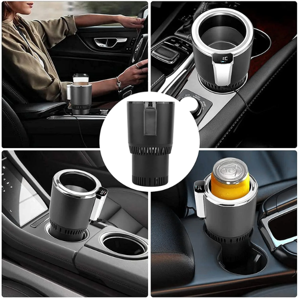 SmartCup™ Portavasos Para Carro: Calefacción & Refrigeración ❄️☕