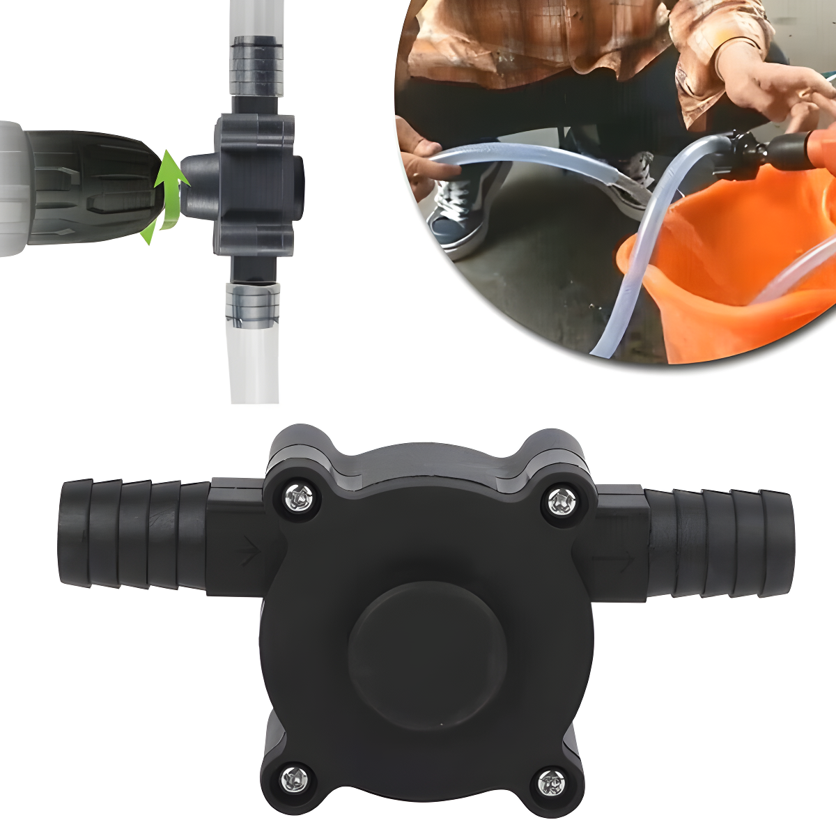 Electric Pump™ Adaptador Bomba De Agua Para Taladro (No Incluye Taladro)