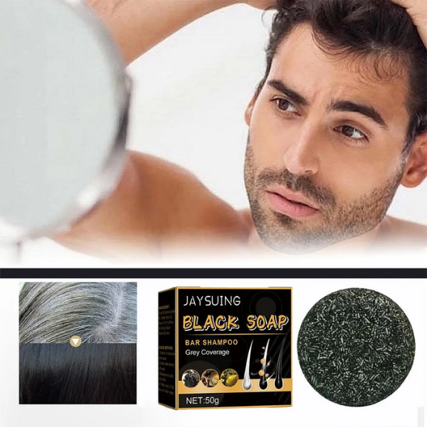 Black Soap™ - Jabón Cubre Canas