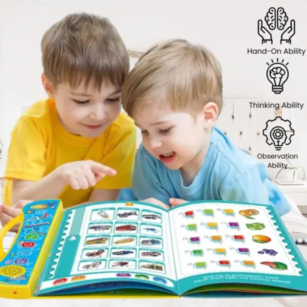 HappyBook™ Libro de Inglés Interactivo Para Niños