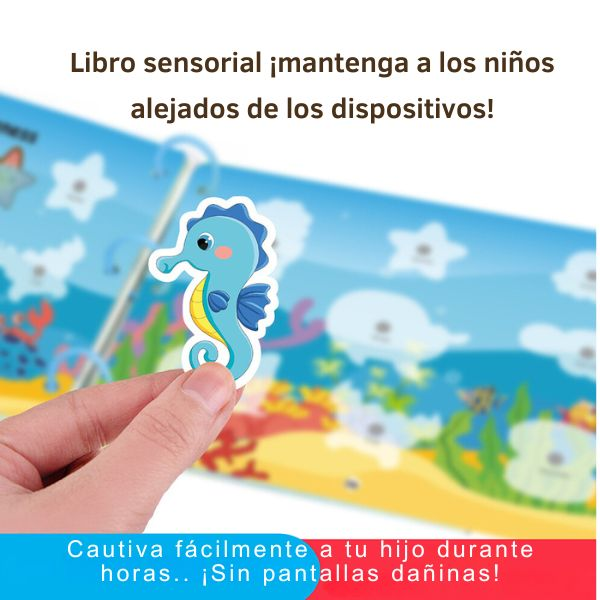 Busy Book™ Libro Interactivo Montessori Para Niños