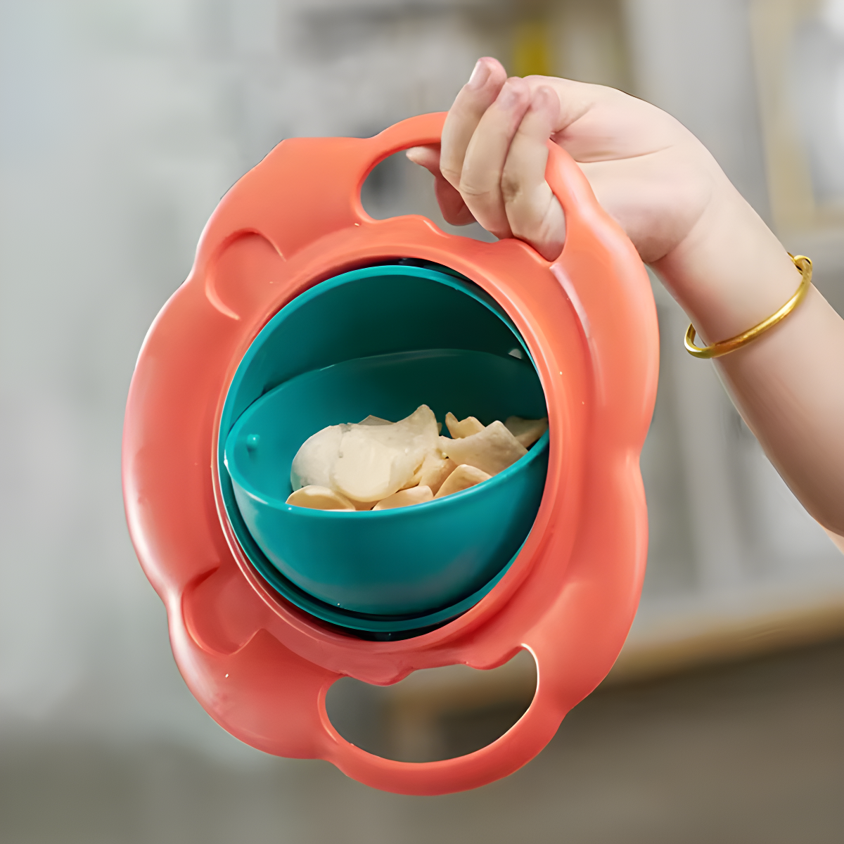 BabyBowl™ Plato Antiderrame Con Giro 360°