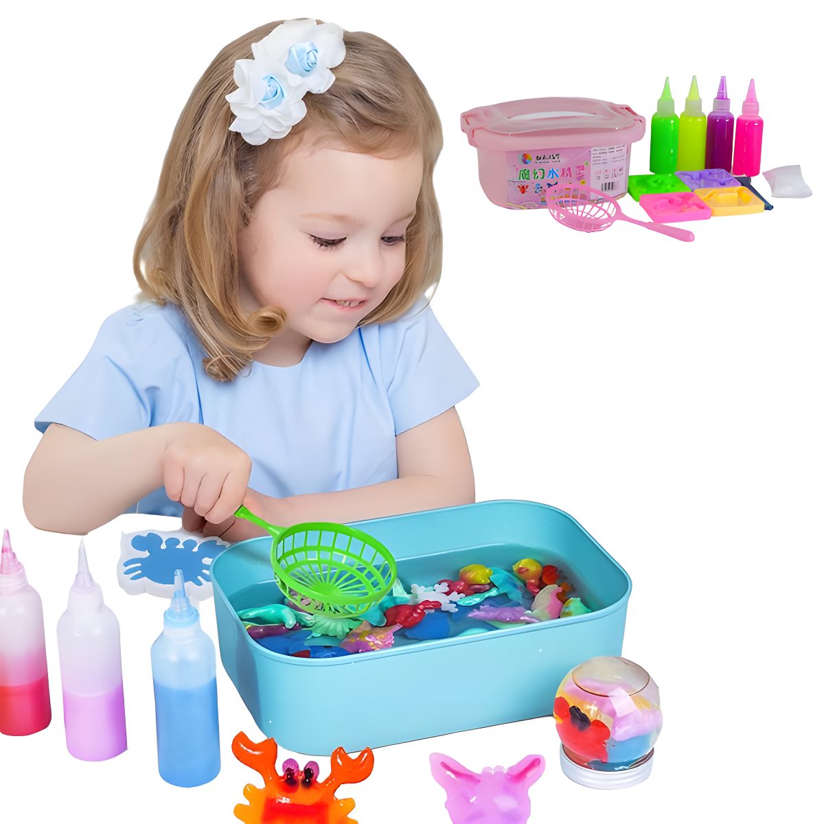 Imagination3D™ Kit Figuras Mágicas en Agua