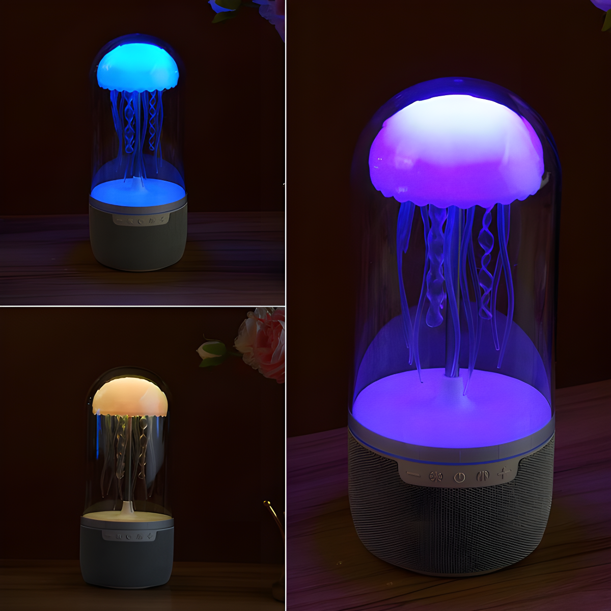 Jellyfish Sound™ Parlante Con Luces Led/ Ambientes Mágicos 🐙
