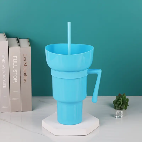 ComboSnack 2 en 1™ -  Vaso Doble Para Tu Comodidad