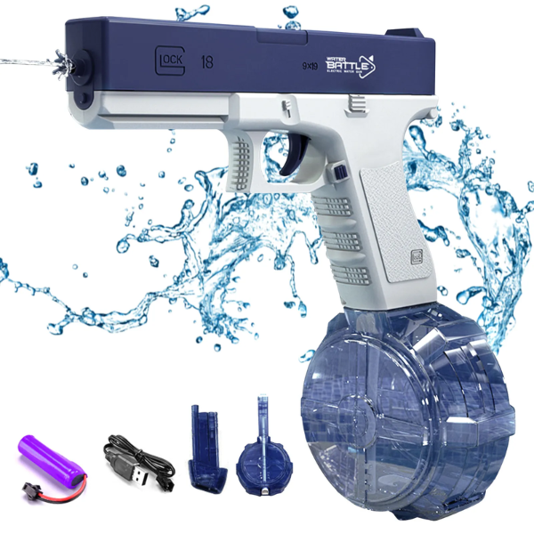 HydroGlock™ - Pistola de Agua Automática