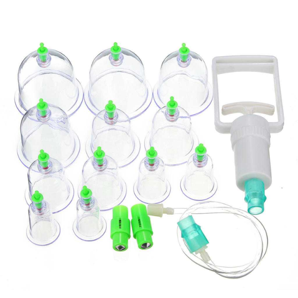 VacuTerapia™ Kit de Ventosas x 12 - Terapia en Casa