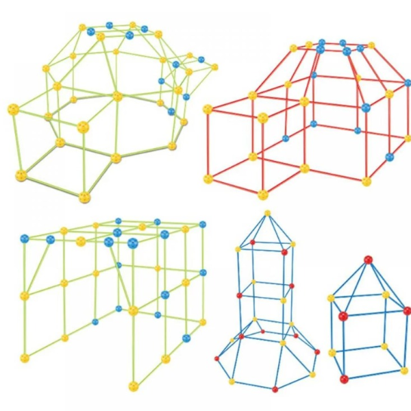 MagiCastle™ Kit de Construcción de Carpas Para Niños