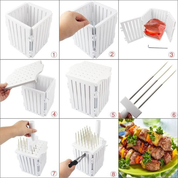 MaxSkewers™ Molde Para *36 Pinchos Perfectos