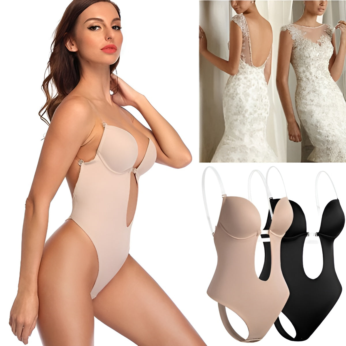 BodyQueen™ Body Invisible Ideal Para Escotes