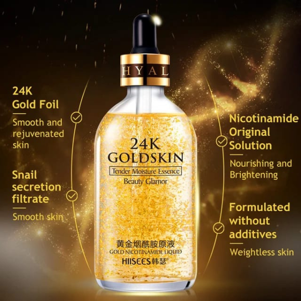 24K Gold Serum™ - Ácido Hialurónico Antiedad