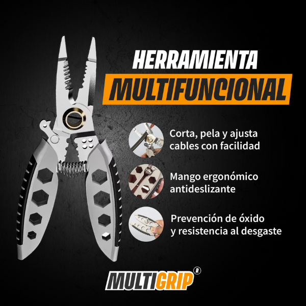 MultiGrip™ Herramienta Multifuncional 16 en 1